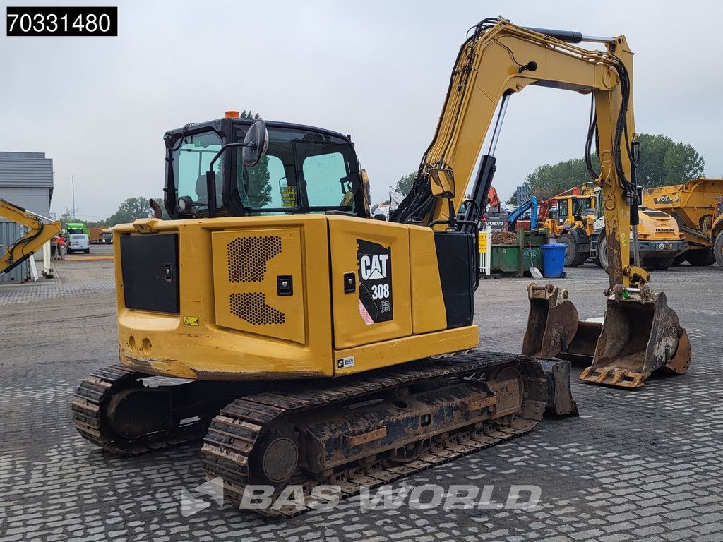 Caterpillar 308 CR A/C - 3 Buckets