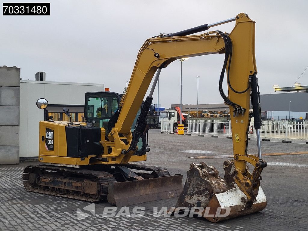 Caterpillar 308 CR A/C - 3 Buckets
