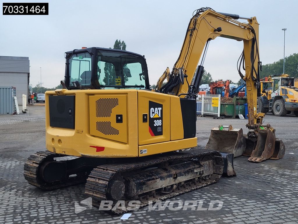 Caterpillar 308 CR A/C - 3 Buckets