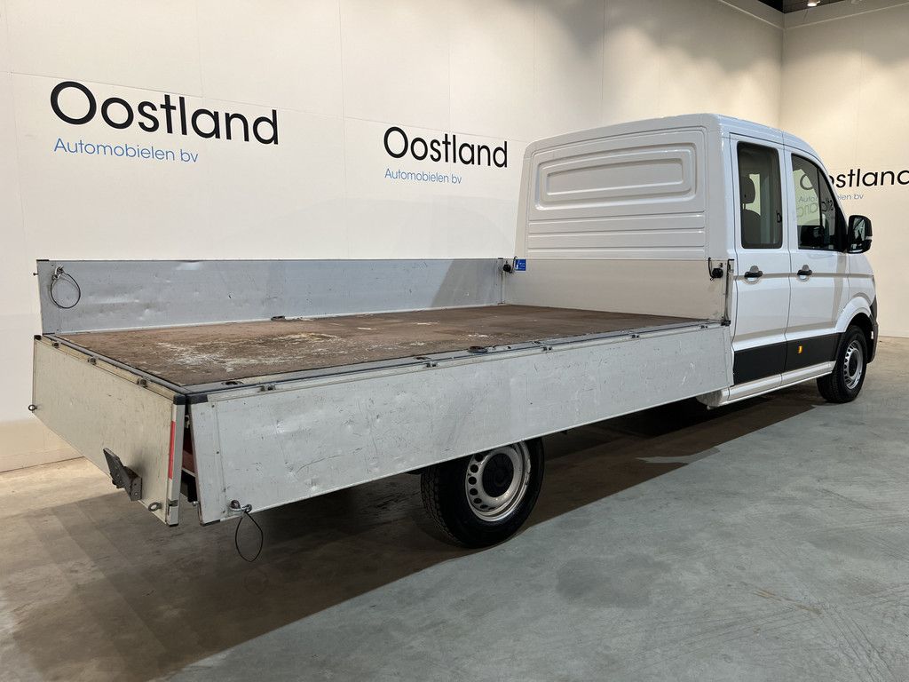 Volkswagen Crafter 35 2.0 TDI L4 DC Dubbel Cabine RWD 140 PK Open Laadbak / Euro 6 / Trekhaak 3.000 KG / Airco / Camera / CarPlay / Navigatie