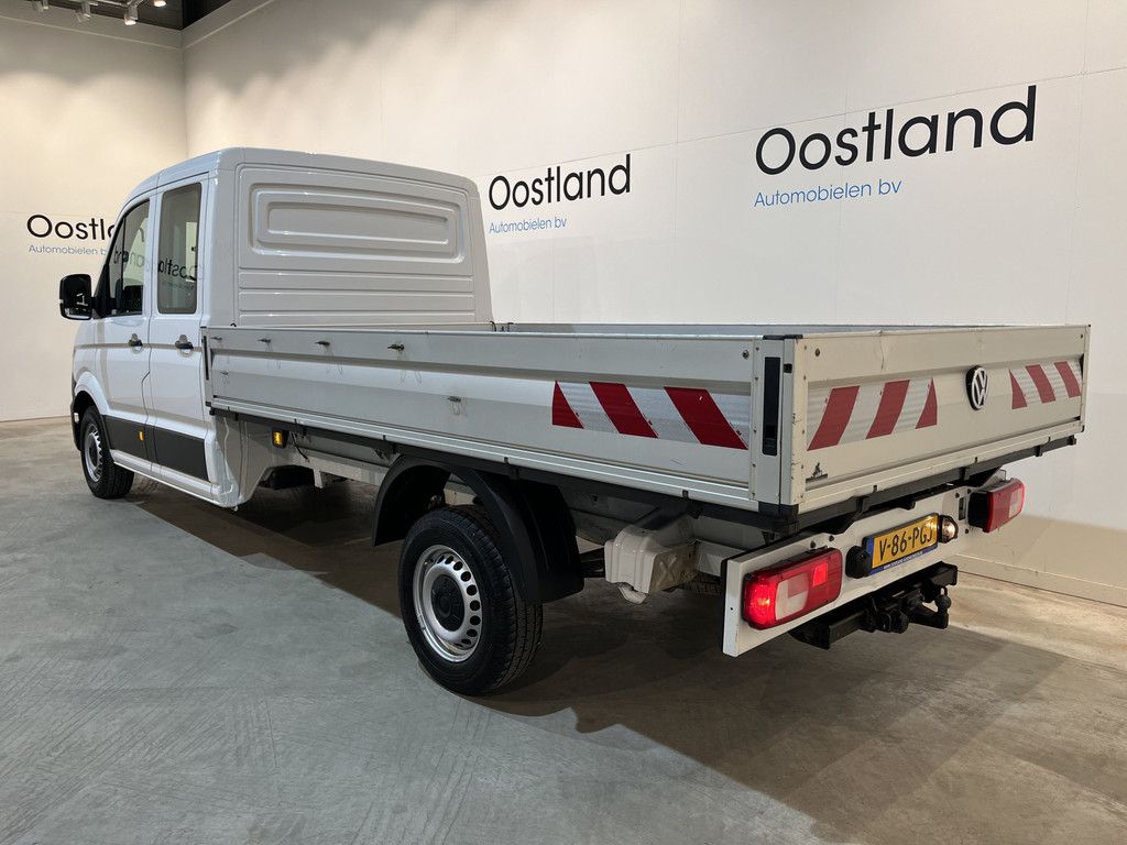 Volkswagen Crafter 35 2.0 TDI L4 DC Dubbel Cabine RWD 140 PK Open Laadbak / Euro 6 / Trekhaak 3.000 KG / Airco / Camera / CarPlay / Navigatie