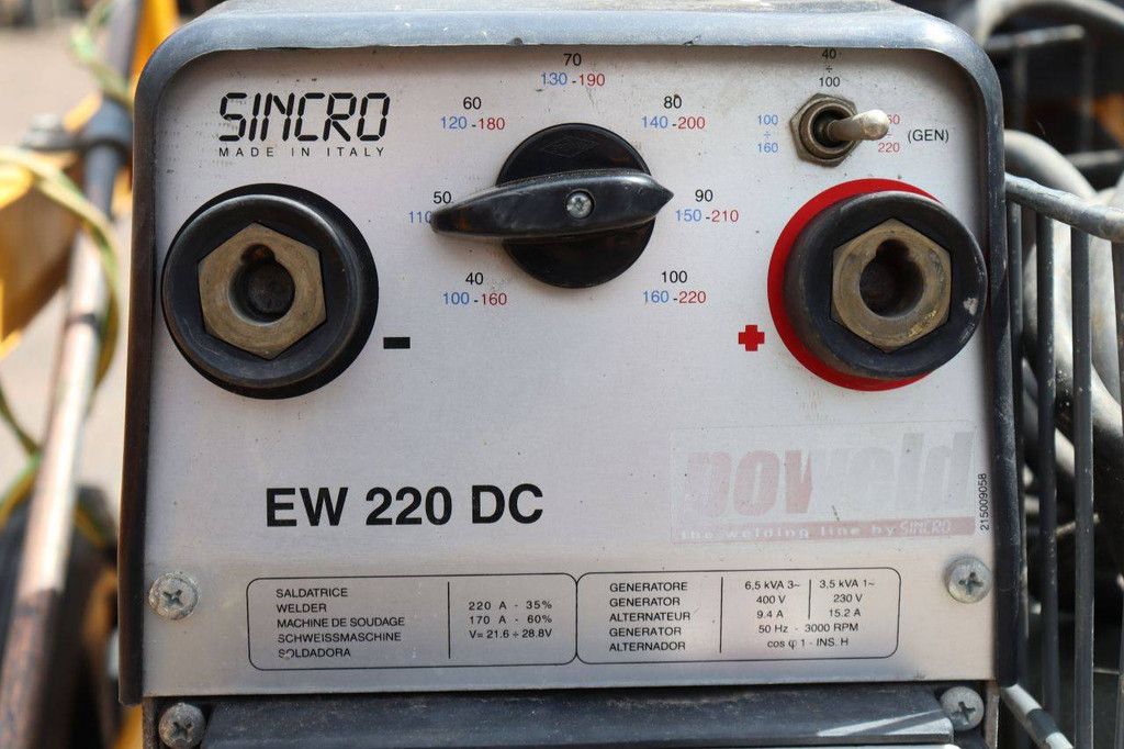 Generator Worms Arc220 EX Petrol 6.5kVA