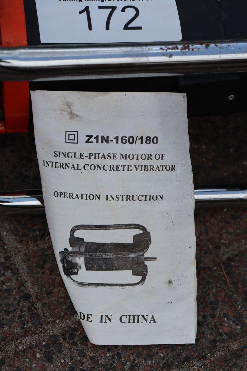 Concrete vibrator Z1N-160/180 New