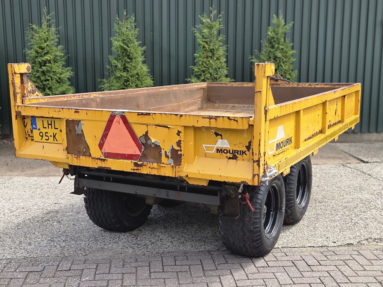 Beco kipper bakkenwagen kippertje 3 zijdige kipp