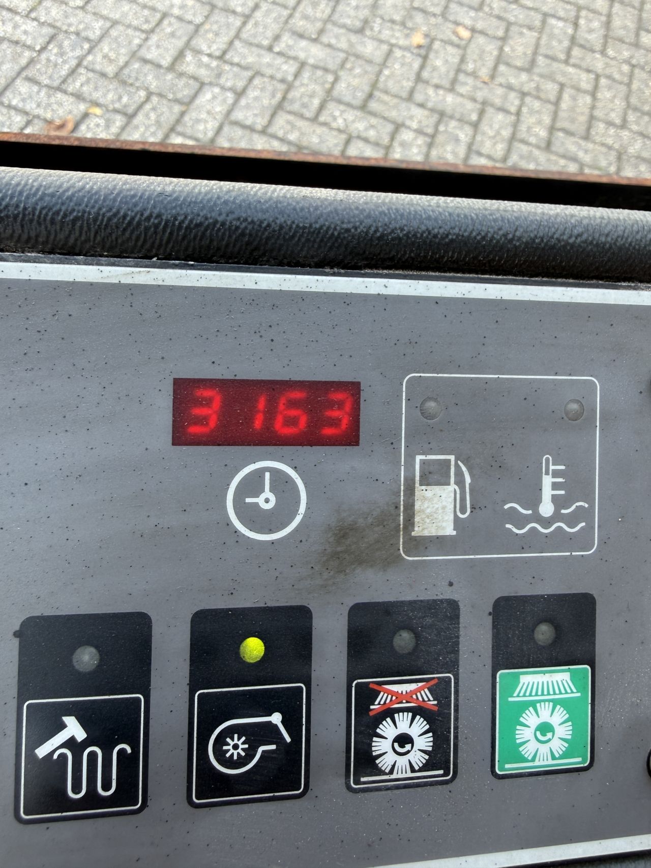 Hako veegzuig machine