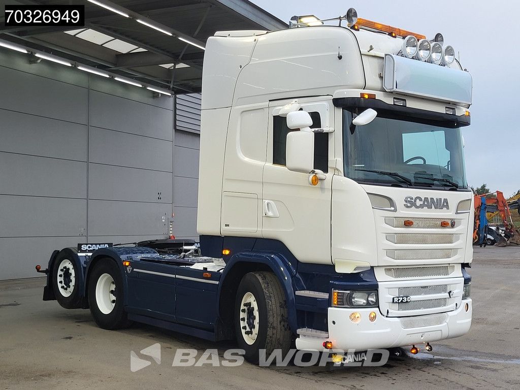 Scania R R730 6X2 V8 Retarder Full-Air Hydraulic Leather Navi Liftachse