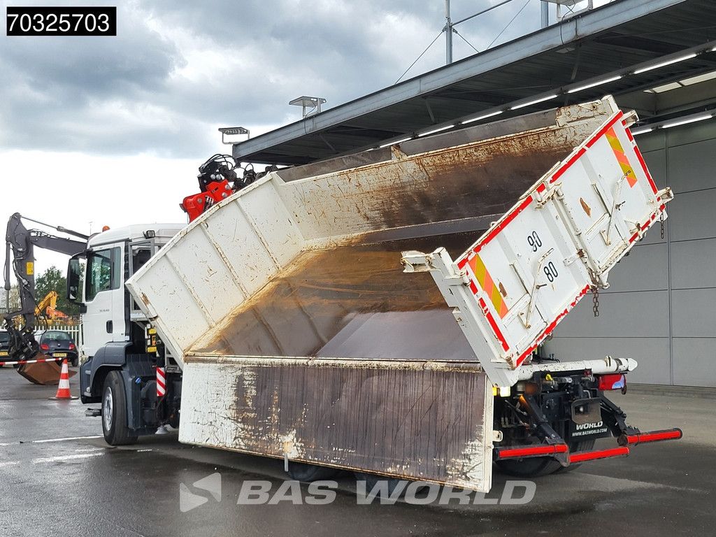 MAN TGS TGS 26.420 6X4 FASSI F165AZ.0.22 E-ACTIVE crane 2-way tipper Automatic Euro 6