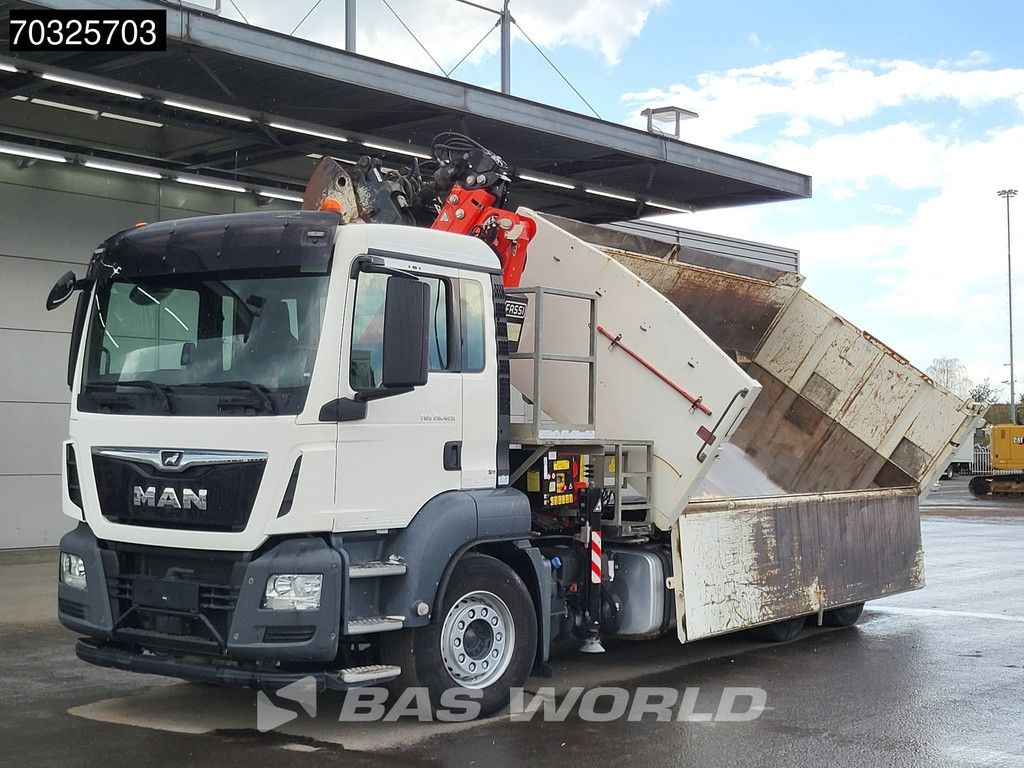 MAN TGS TGS 26.420 6X4 FASSI F165AZ.0.22 E-ACTIVE crane 2-way tipper Automatic Euro 6
