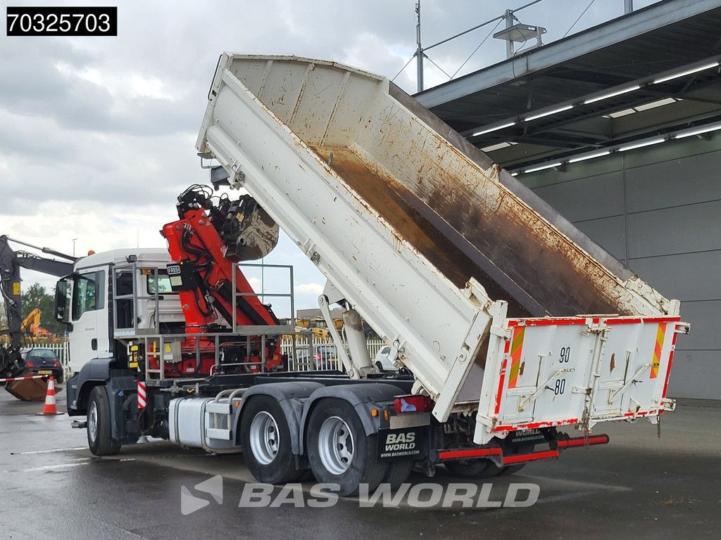 MAN TGS TGS 26.420 6X4 FASSI F165AZ.0.22 E-ACTIVE crane 2-way tipper Automatic Euro 6