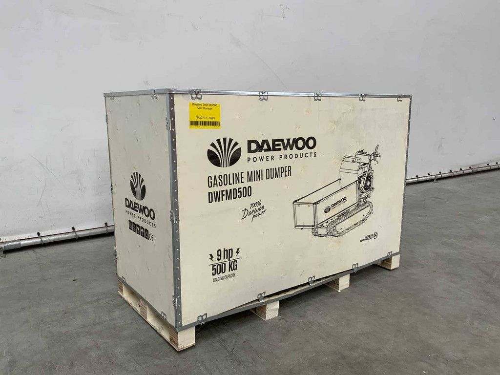 Minidumper Daewoo DWFMD500 Benzine 2026 Nieuw