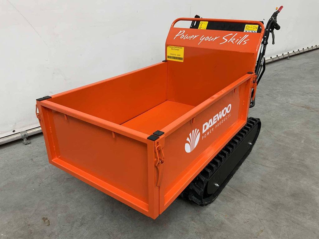 Minidumper Daewoo DWFMD500 Benzine 2026 Nieuw