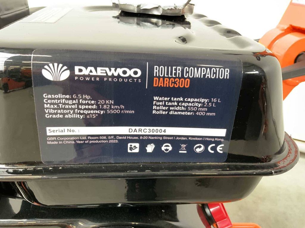 Vibratory Roller Daewoo DARC300 Petrol 2026 New