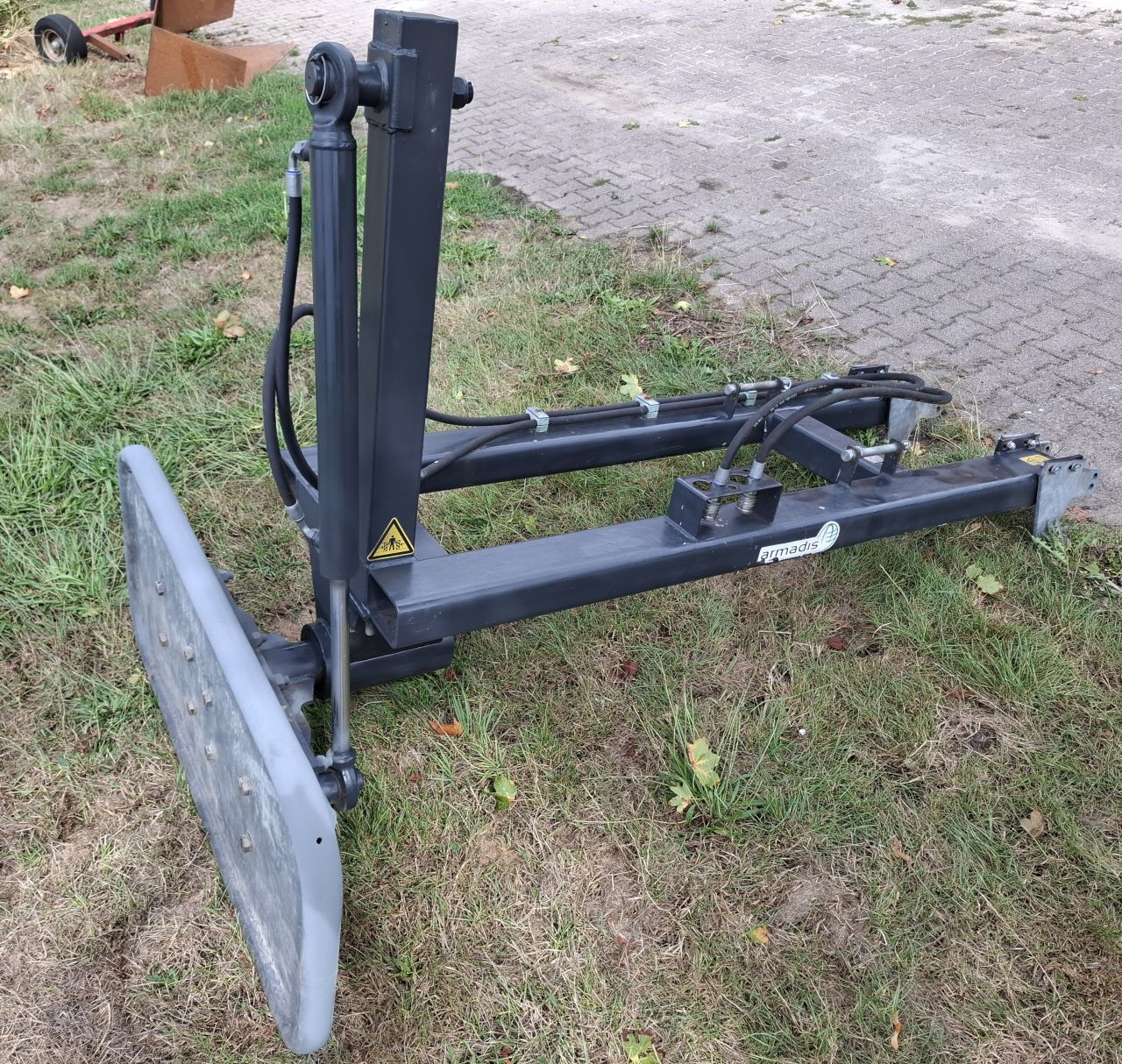 Armadis kuilschuif met palletlepel aansluiting