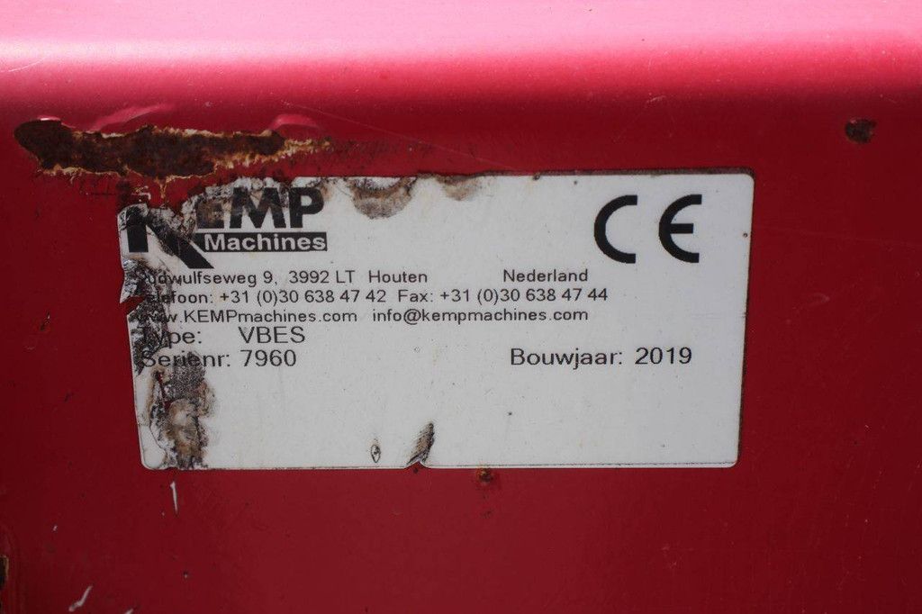 Feed sweeper belt Kemp VBES 2019