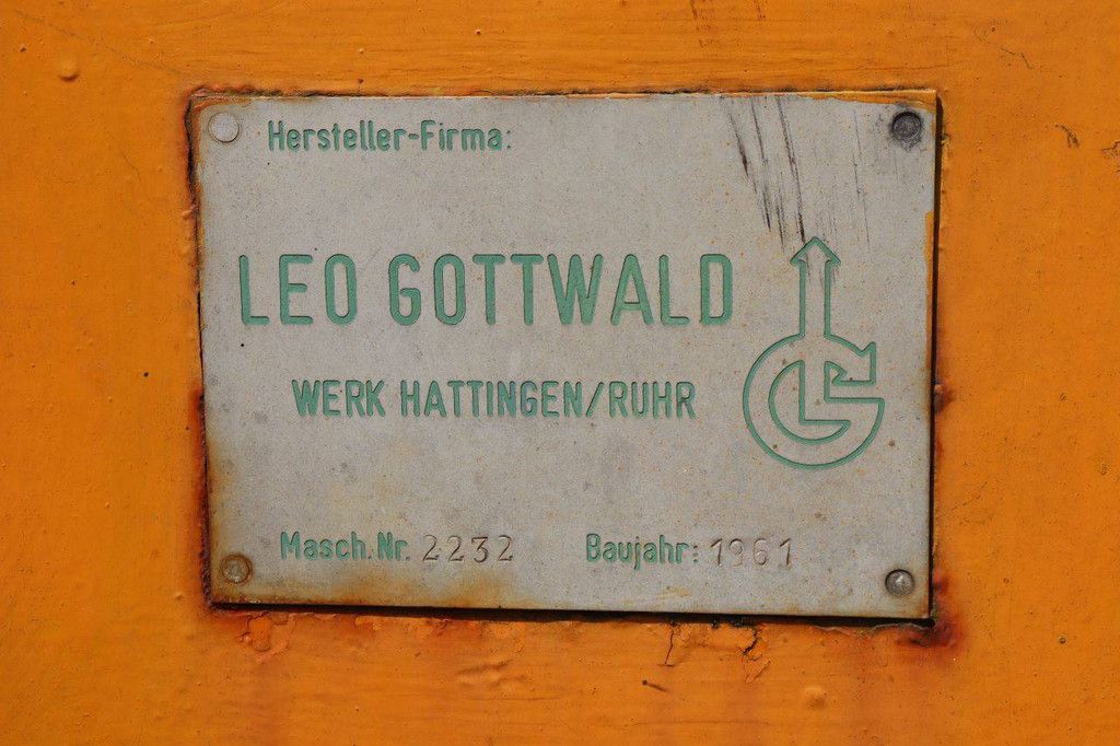 Tandem vibratory roller Wilhelm 75/85 Diesel 1961