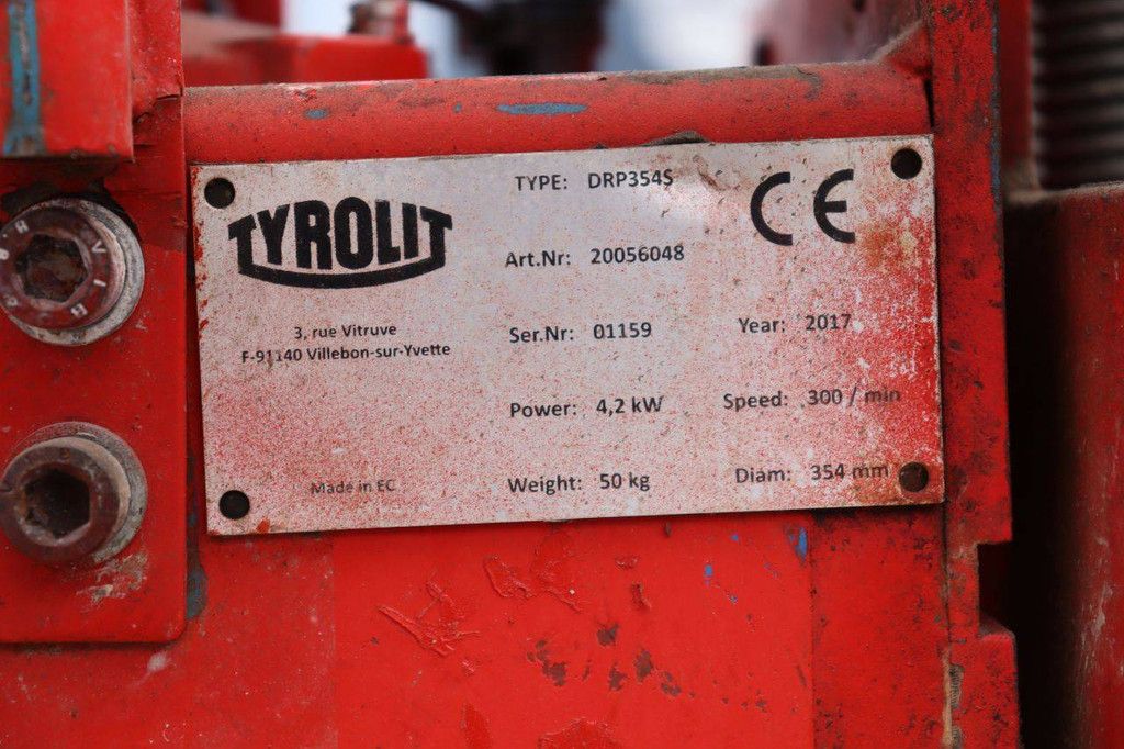Kernboormachine Tyrolit DRP354S Benzine 4.2kW 2017