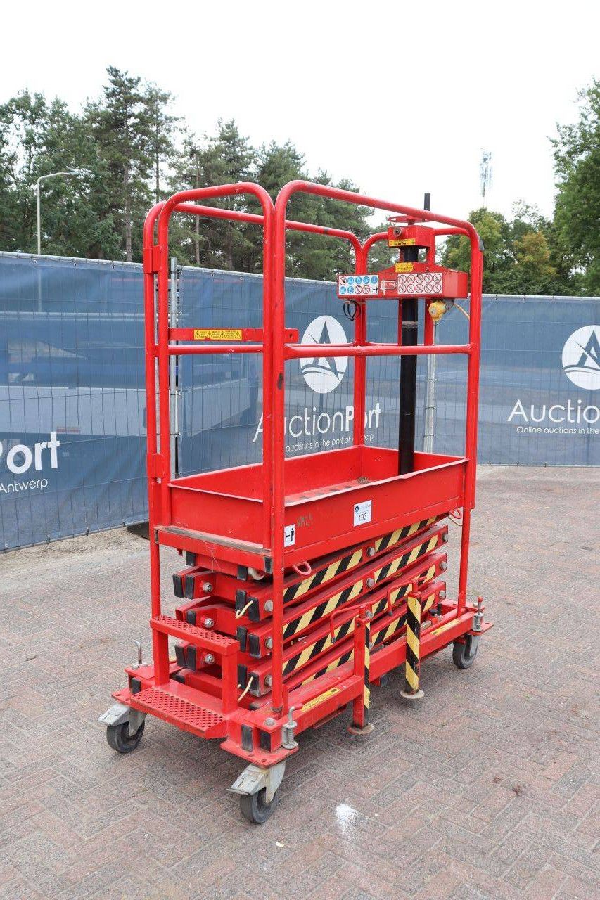 Scissor Lift Laing Access Platforms PS600 Manual 6m 2012