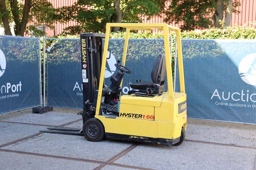 Hyster J1.60XMT Electric Forklift 1600kg 3.33m 1999