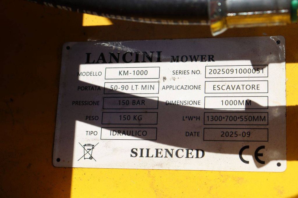 Klepelmaaier Lancini KM-1000 2025 Nieuw