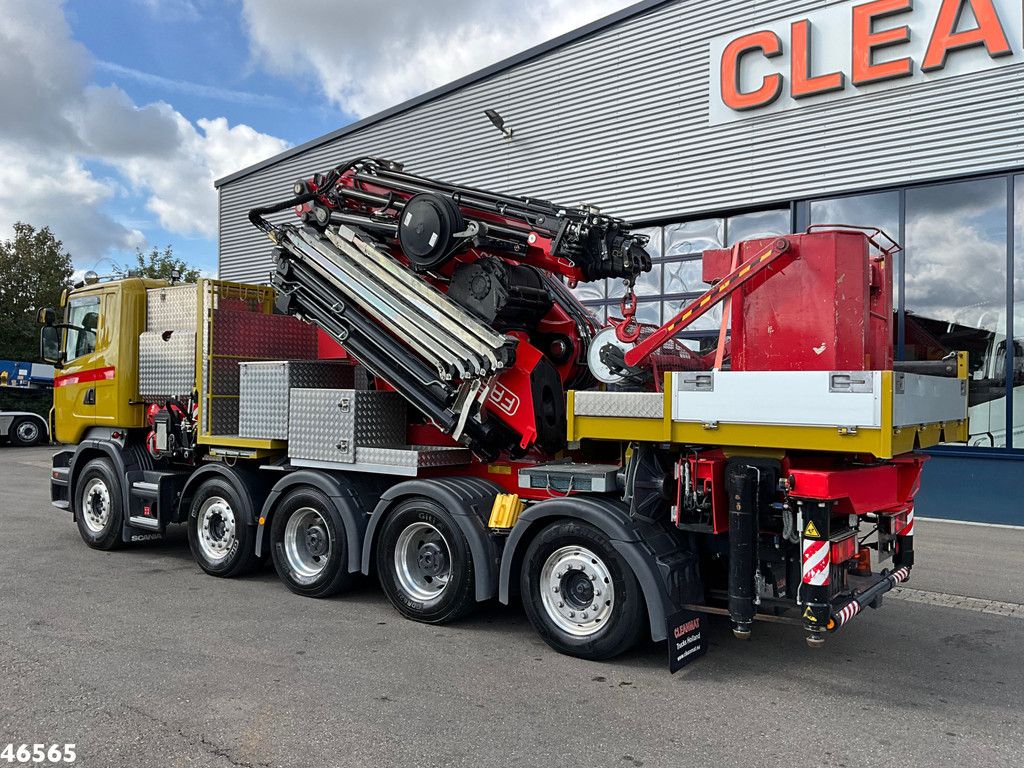 Scania R 620 10x4 Fassi 215 Tonmeter laadkraan + Fly-Jib Just 83.372 km!