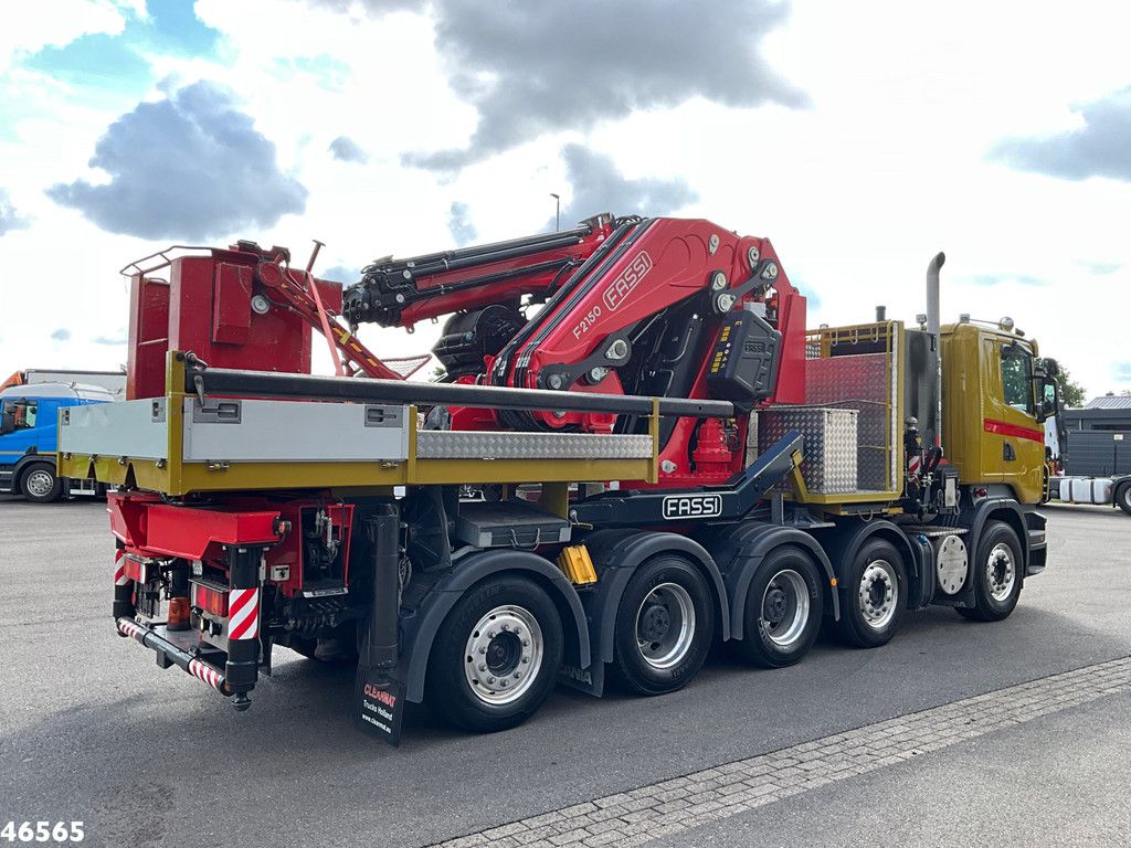 Scania R 620 10x4 Fassi 215 Tonmeter laadkraan + Fly-Jib Just 83.372 km!