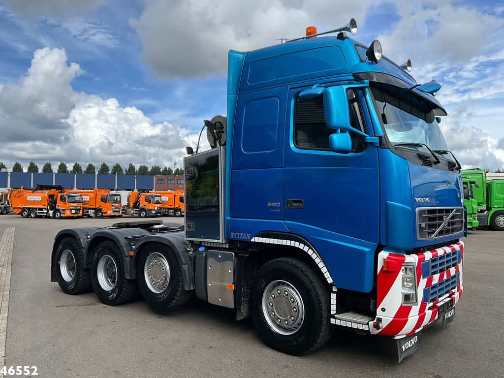 Volvo FH 520 8x4 Euro 5 Kiphydrauliek VEB+ Heavy Haulage 106 Ton