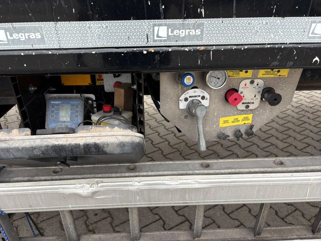Legras 92m3 10MM Cargo Floor SAF Schijfremmen 2X Liftas