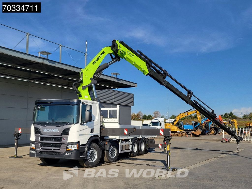 Scania P500 8X4 New! Zoomlion ZLK7600V8 Crane Kran Remote Control LED ACC