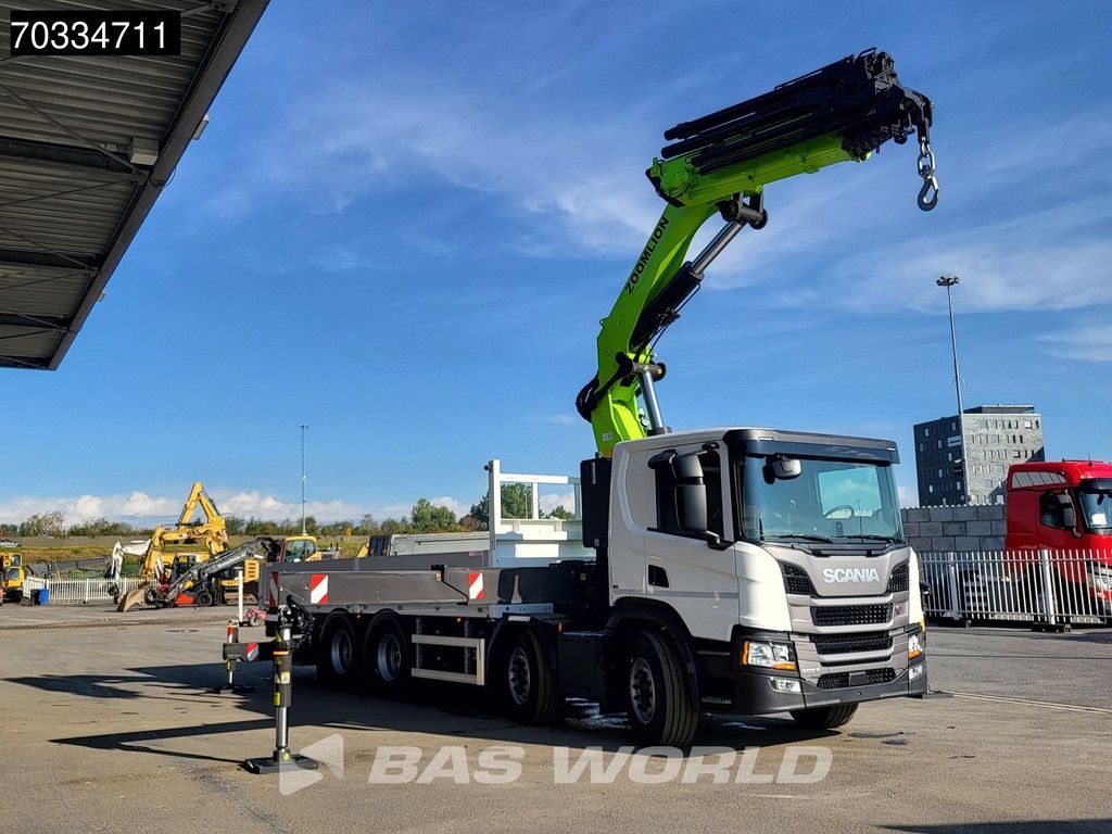 Scania P500 8X4 New! Zoomlion ZLK7600V8 Crane Kran Remote Control LED ACC