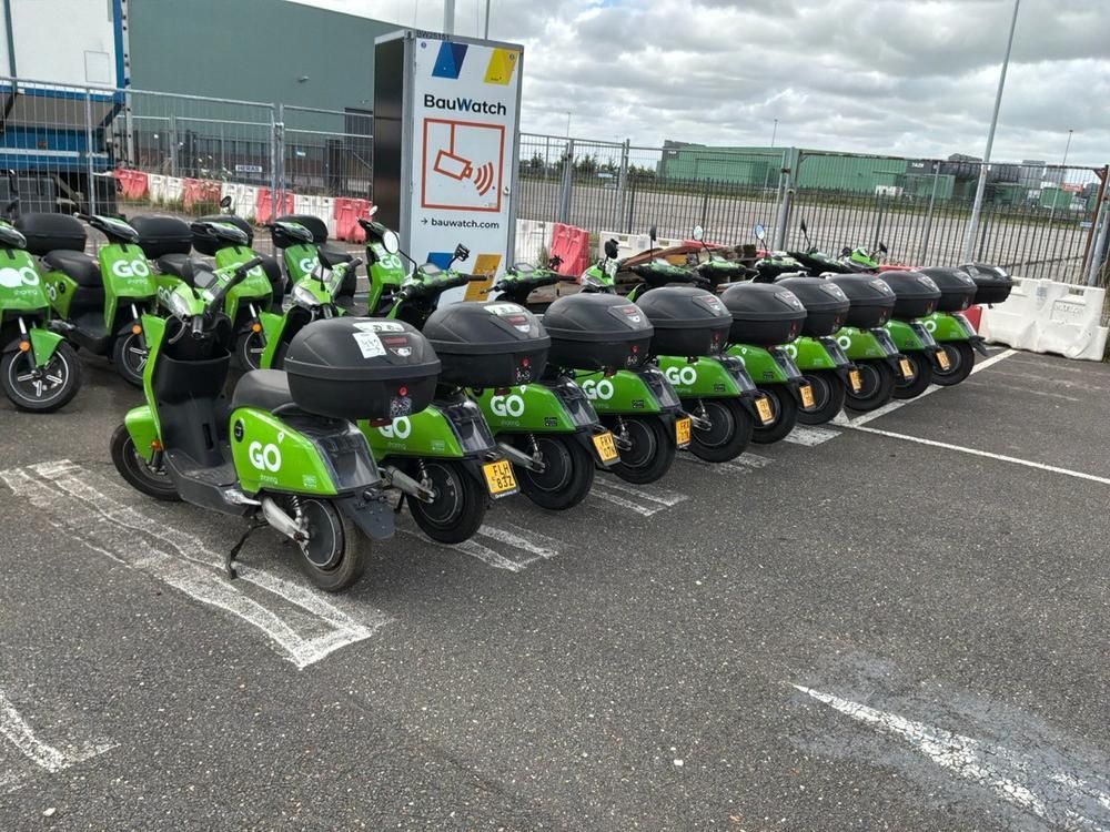 Super SOCO CUx electric fixer upper scooters (10x)