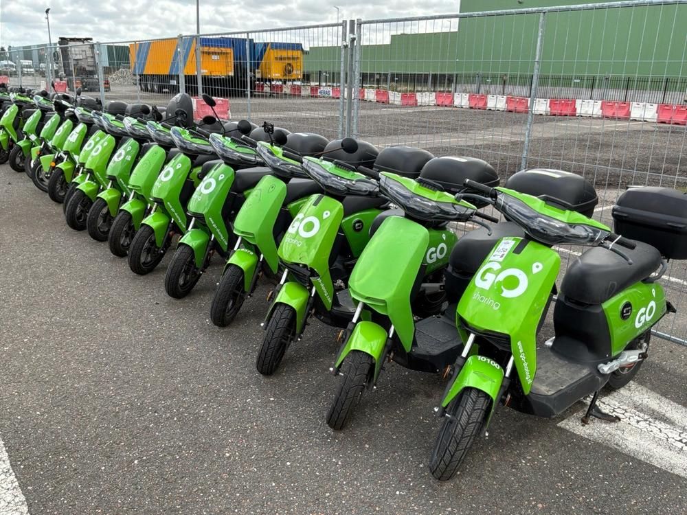 Super SOCO CUx electric fixer upper scooters (10x)