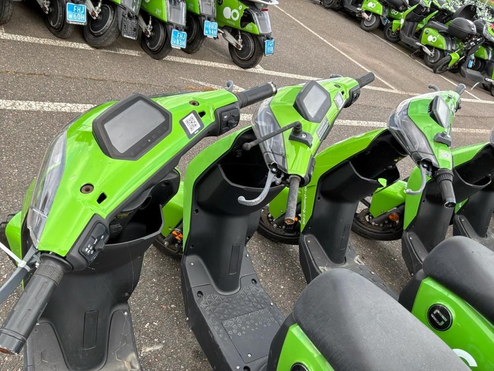 Super SOCO CUx electric fixer upper scooters (10x)
