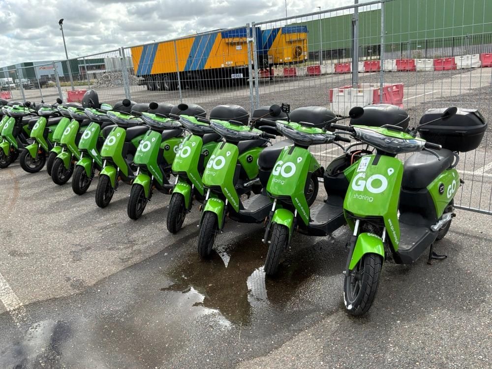 Super SOCO CUx electric fixer upper scooters (10x)