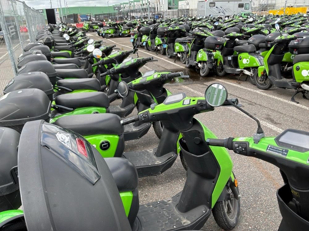 Super SOCO CUx electric fixer upper scooters (10x)