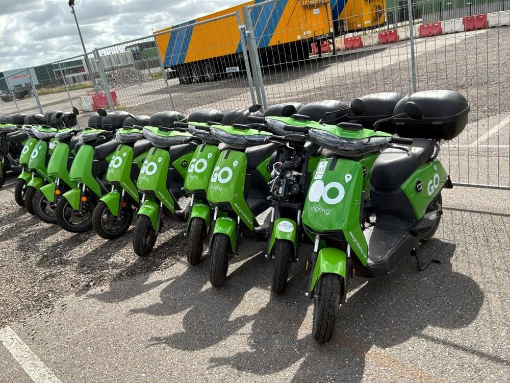 Super SOCO CUx electric fixer upper scooters (10x)