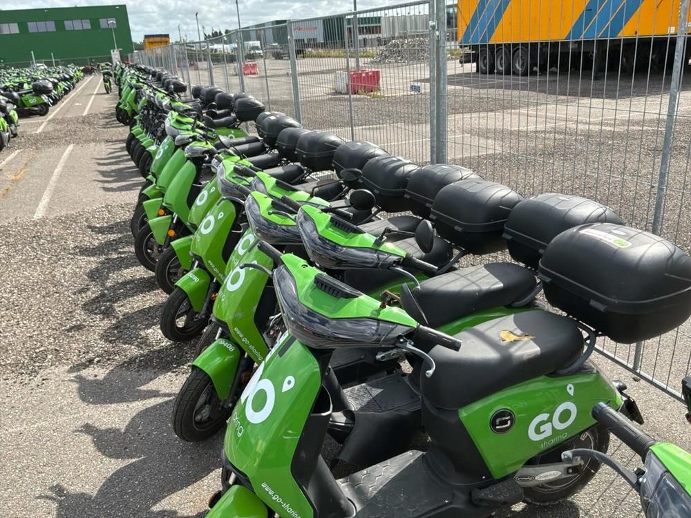 Super SOCO CUx electric fixer upper scooters (10x)