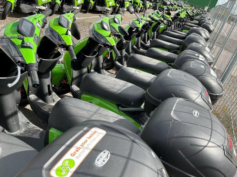 Super SOCO CUx electric fixer upper scooters (10x)