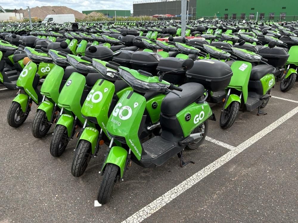 Super SOCO CUx electric fixer upper scooters (10x)