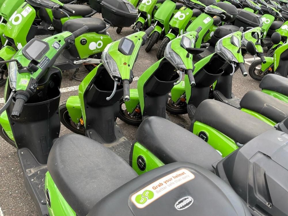 Super SOCO CUx electric fixer upper scooters (10x)