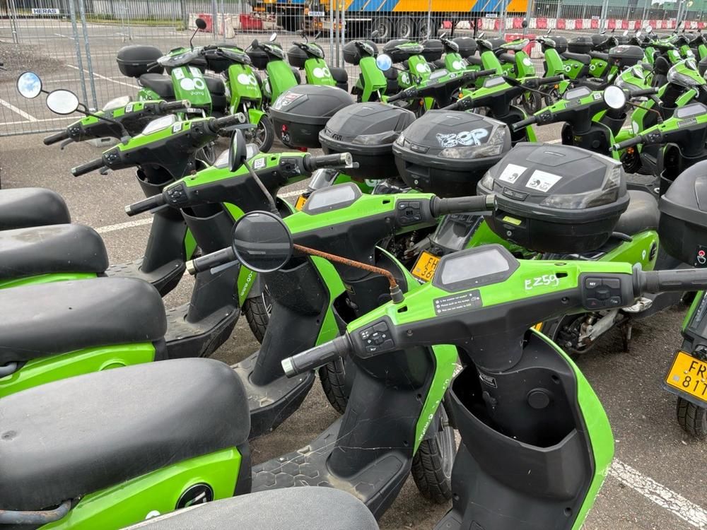 Super SOCO CUx electric fixer upper scooters (10x)
