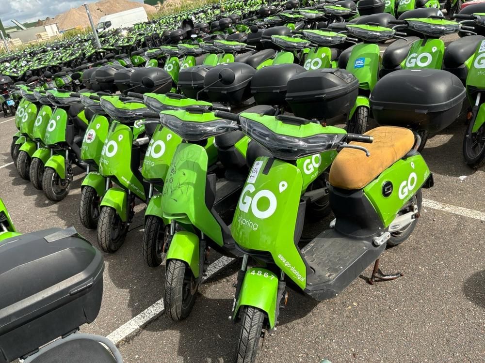 Super SOCO CUx electric fixer upper scooters (10x)