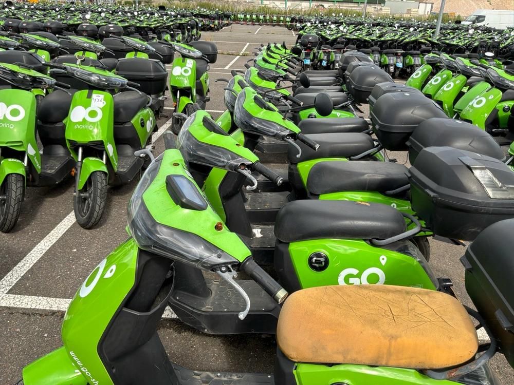 Super SOCO CUx electric fixer upper scooters (10x)