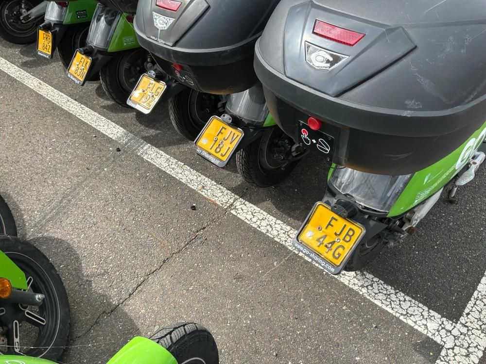 Super SOCO CUx electric fixer upper scooters (10x)