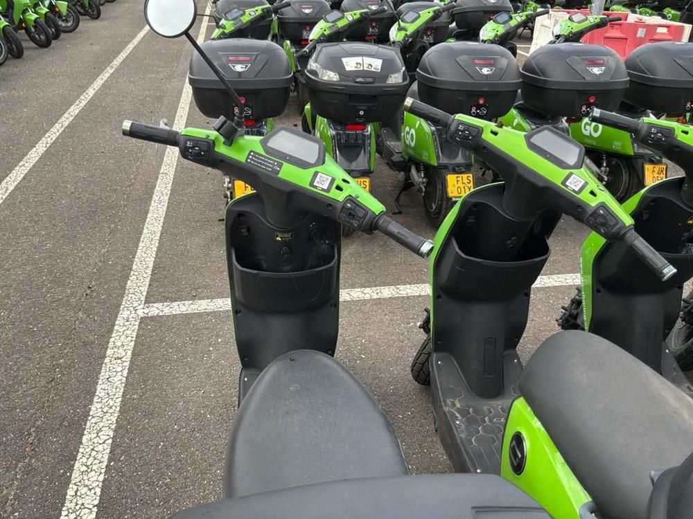 Super SOCO CUx electric fixer upper scooters (10x)