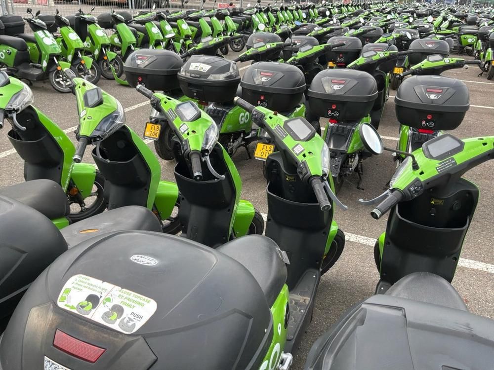 Super SOCO CUx electric fixer upper scooters (10x)