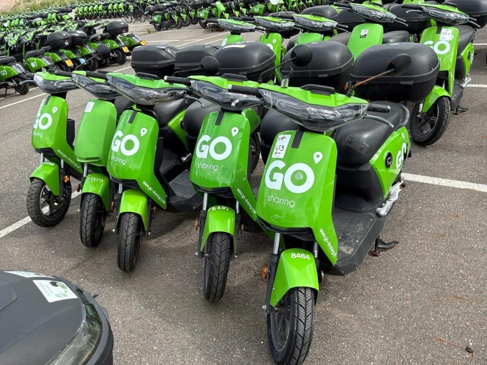 Super SOCO CUx electric fixer upper scooters (15x)