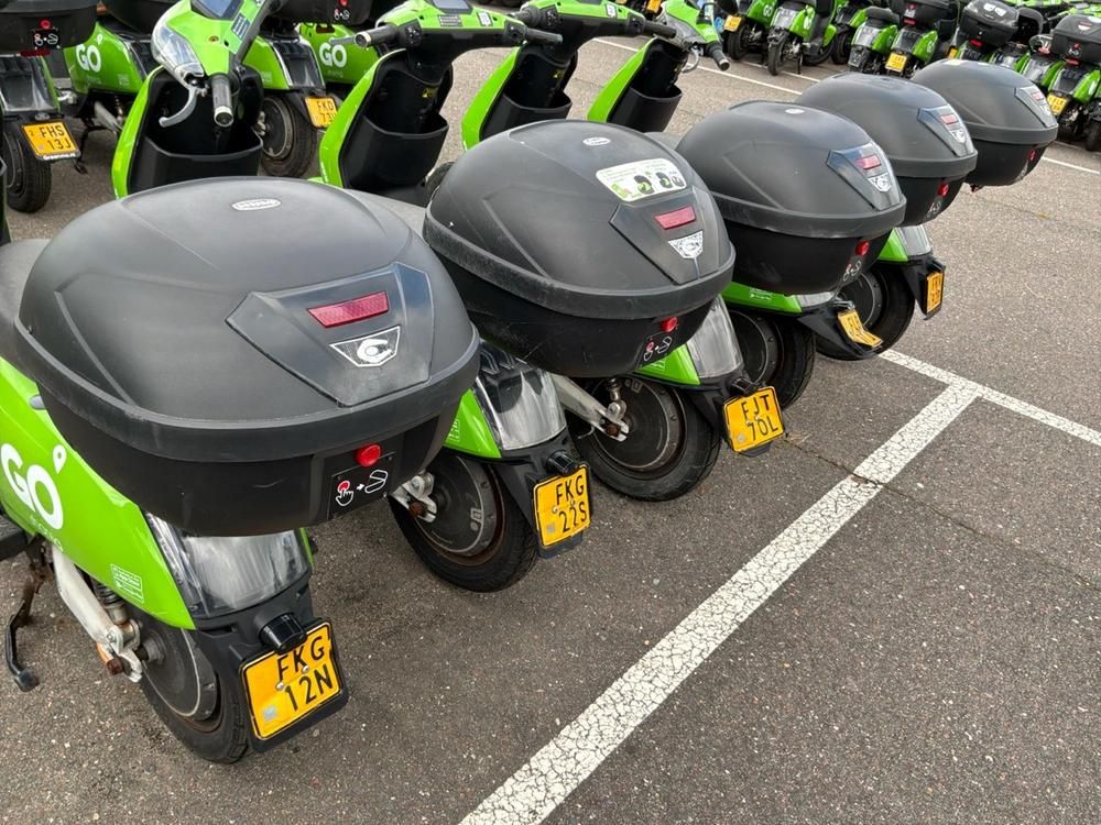 Super SOCO CUx electric fixer upper scooters (15x)