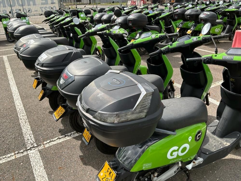 Super SOCO CUx electric fixer upper scooters (10x)