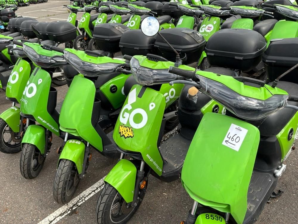 Super SOCO CUx electric fixer upper scooters (10x)