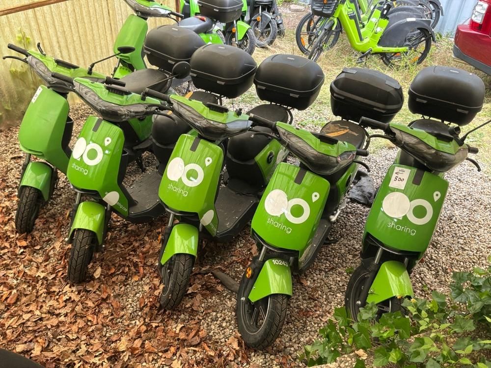 Super SOCO CUx electric fixer upper scooters (5x)